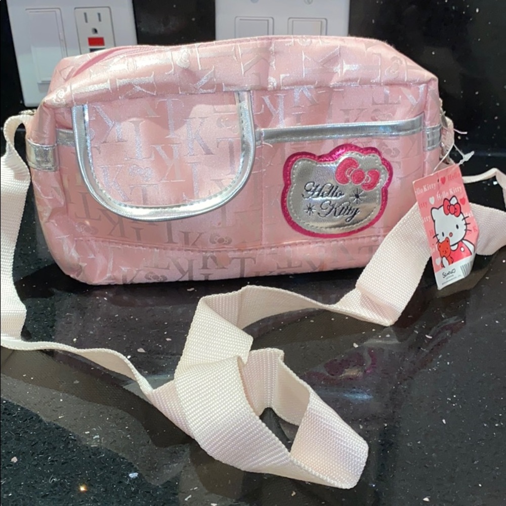 Brand New Pink Hello Kitty Crossbody Purse